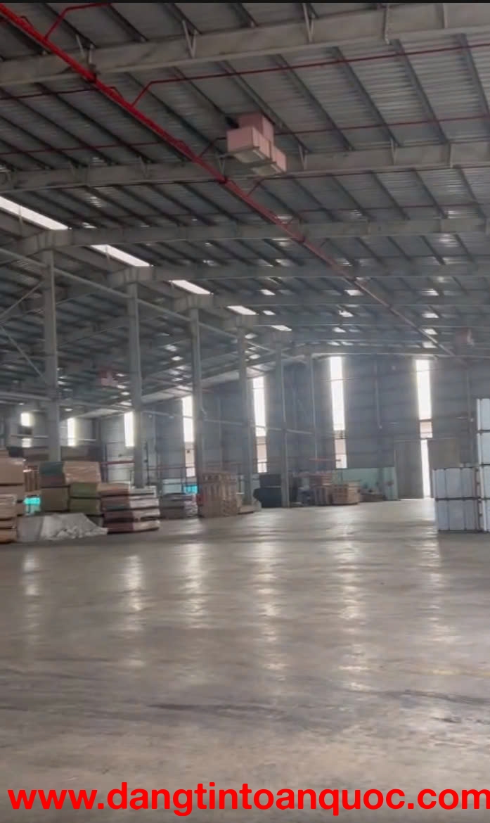 cho thuê kho, xưởng tại Chỉ Đạo, Văn Lâm, Hưng Yên. Diện tích 1600m thiết kế khung Zamil cao 10m