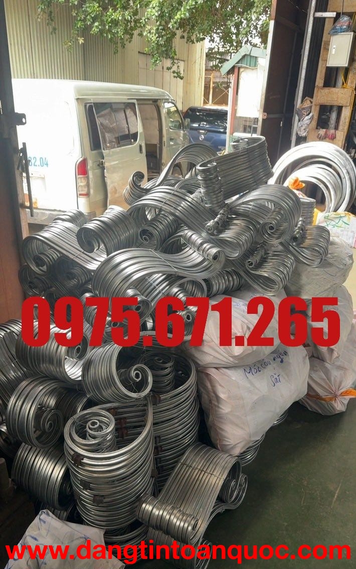 Mua chi tiết sắt uốn, inox sắt mỹ thuật ở đâu Hà Nội?