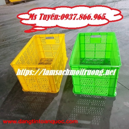 Sóng hở 5 bánh xe, sóng nhựa hở, sọt có bánh xe dưới đáy, sọt nhựa HPDE