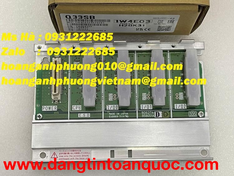 Khối chân đế Q33SB mitsubishi - PLC hàng nhập mới 