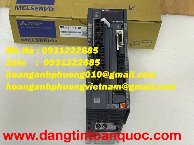 Mitsubishi MR-J4-70B bộ điều khiển - giao hàng miễn phí 