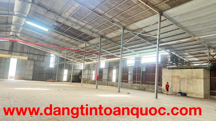 CHO THUÊ XƯỞNG P - HỐ NAI, xa dân cư phục vụ sản xuất nhiều ngành nghề. trống xưởng