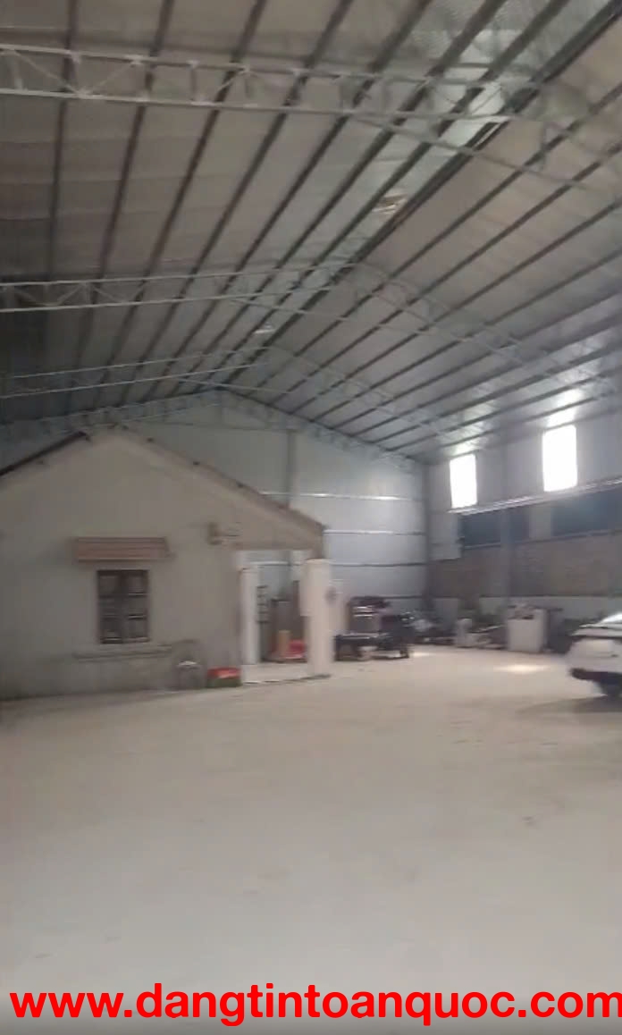 cho thuê kho xưởng tại Ninh Sở, Thường Tín, Hà Nội. Diện tích 560m xưởng cao 8 m giá 25 triệu