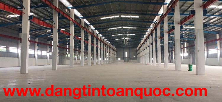 cho thuê nhà xưởng tại KCN Bình Lục – Hà Nam  diện tích 12500m giá 3.3 $/m2