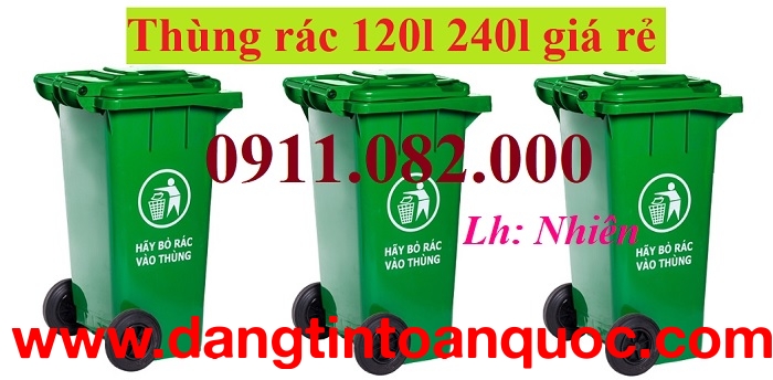  Lợi ích của việc sử dụng thùng rác- thùng rác 120l 240l giá rẻ tại cần thơ- lh 0911082000