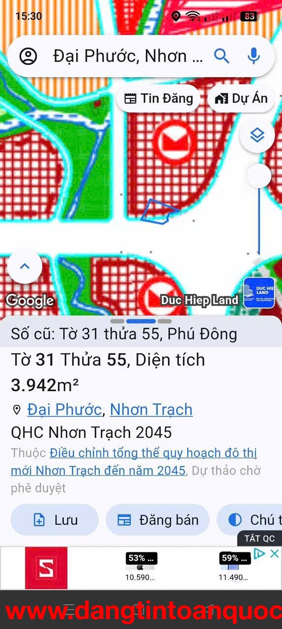 BÁN ĐẤT NGAY NGÃ TƯ VÒNG XOAY CẦU CÁT LÁI VÀ PHÚ MỸ 2