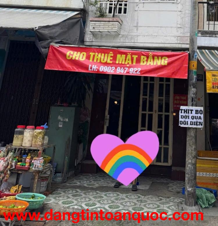 CHO THUÊ MẶT BẰNG KINH DOANH – CHỢ SÁNG TÂN QUY, QUẬN 7