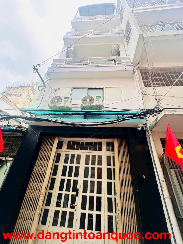 Chỉ 9 Tỷ Hơn-CHDV 7PN-2Mặt Hẻm 5m-42m-5Tầng Gần đường  Nguyễn Trãi Quận 5