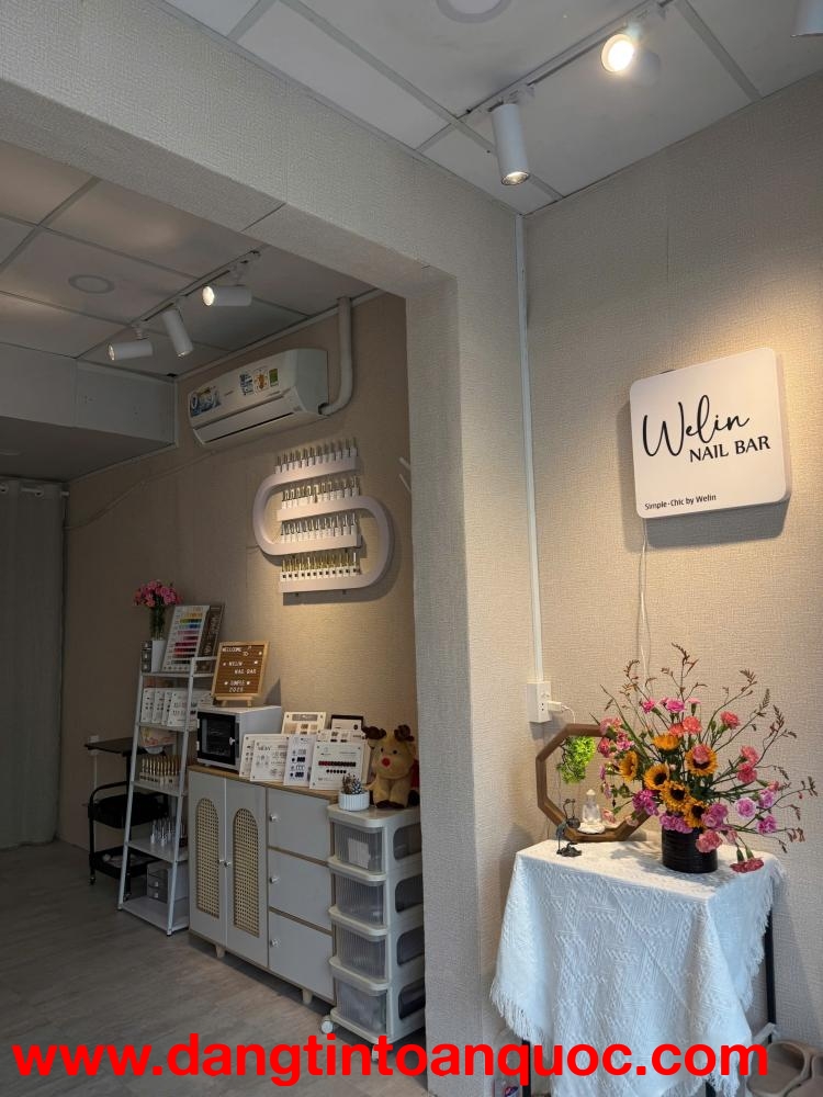 SANG TIỆM NAIL – SETUP MỚI, VÀO LÀ LÀM NGAY KHU VỰC TÂN PHÚ – GẦN CHỢ TÂN HƯƠNG