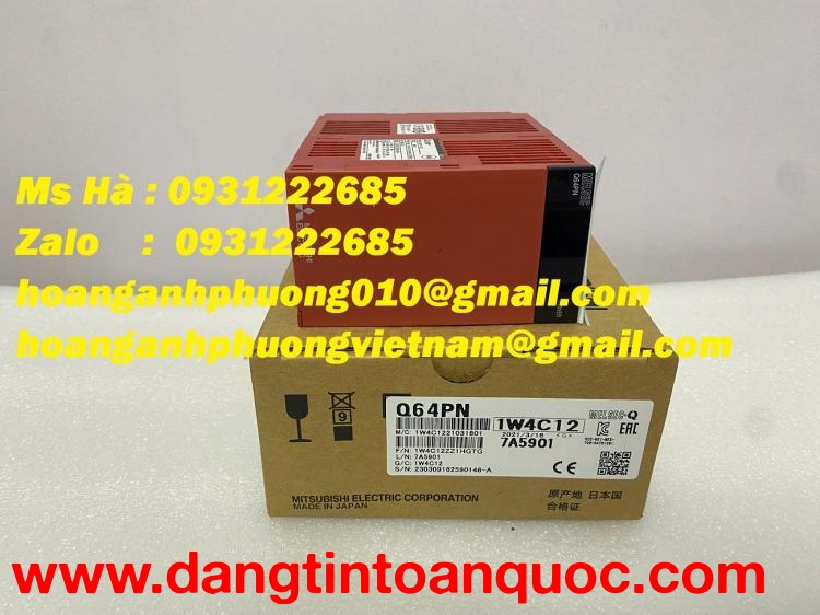 Mô đun nguồn Q64PN - PLC Mitsubishi - bảo hành 12 tháng 