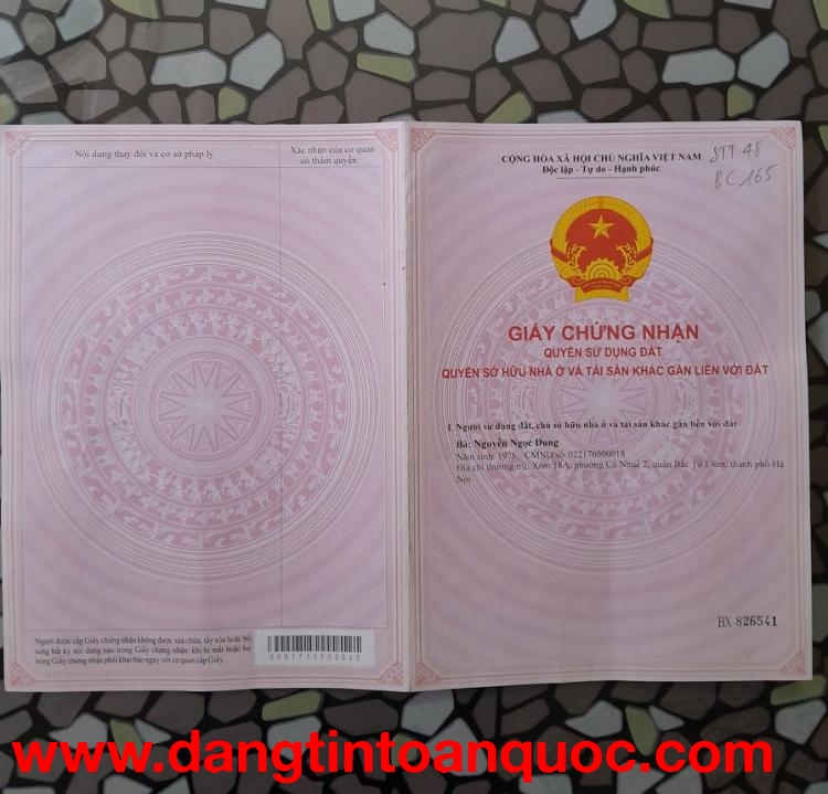 BÁN NHÀ CỔ NHUẾ – BẮC TỪ LIÊM – VỊ TRÍ ĐẸP, Ở & ĐẦU TƯ TỐT