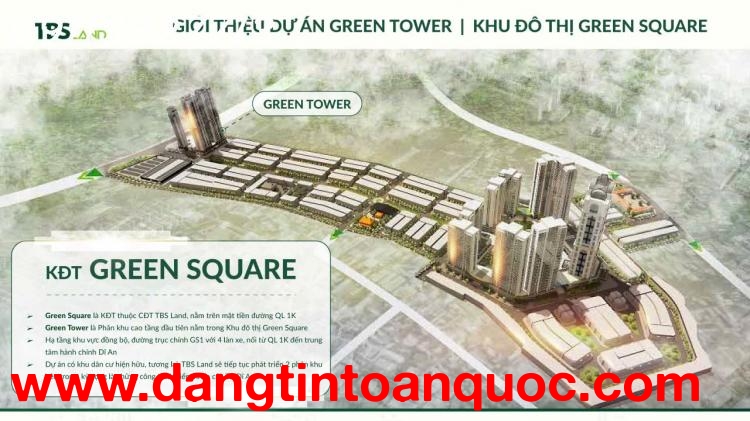 GREEN SKYLINE – CĂN HỘ SỐNG XANH TRUNG TÂM DĨ AN  TBS GROUP 14