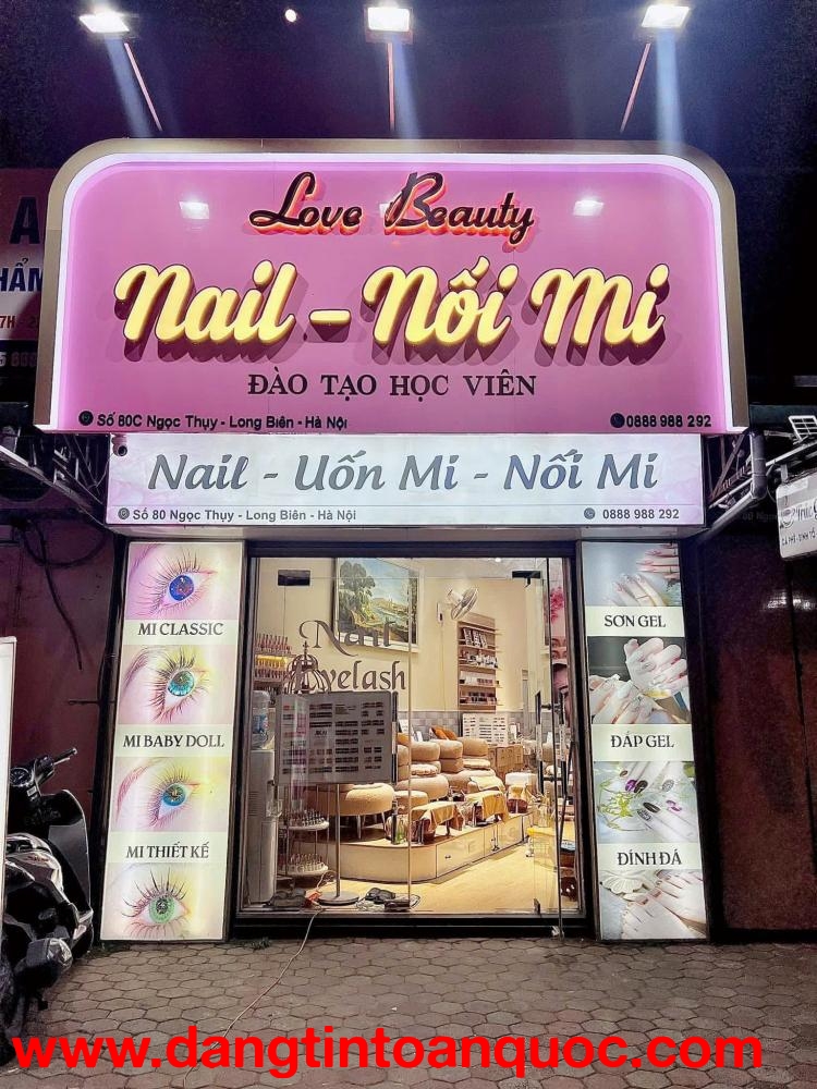 Mình bận công việc quá không kham được nên muốn nhượng bớt lại 1 cửa hàng Nail – Mi có chỗ ở lại cho
