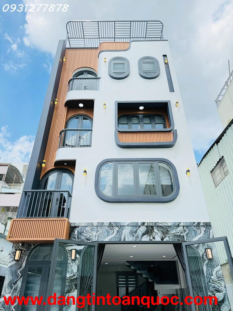 NHÀ MỚI NGON100% – HẺM SÁT MẶT TIỀ.N PHAN HUY ÍCH, P12 GÒ VẤP