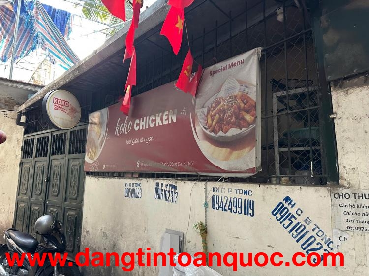 Vì lý do nhân sự, quán ko có ng làm lên em sang nhượng cửa hàng gà rán