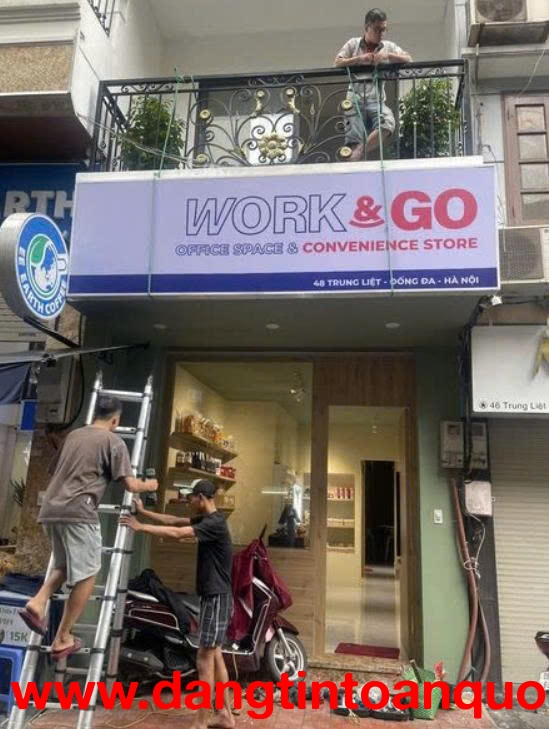 CẦN CHO THUÊ MẶT TIỀN KINH DOANH TẠI 48 TRUNG LIỆT - ĐỐNG ĐA - HÀ NỘI