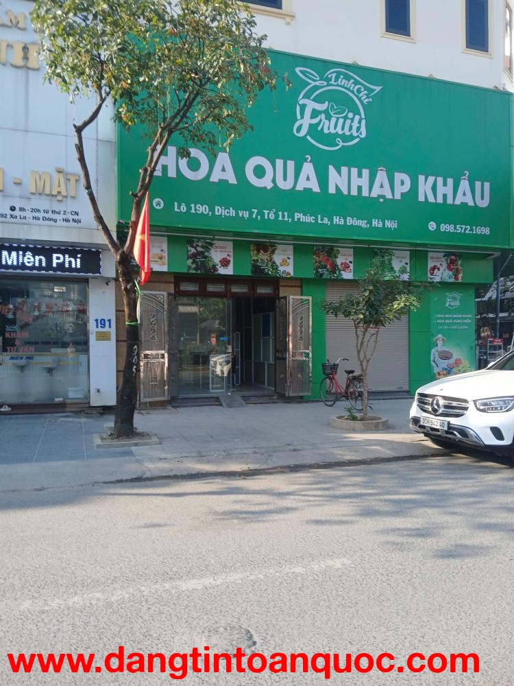 Cho thuê cửa hàng tại chợ Xa La – giáp đường Đôi vị trí cực đẹp – khu đô thị Xa La