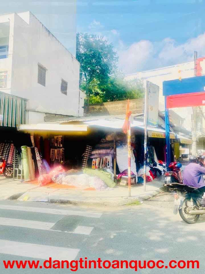 CHỢ VẢI PHÚ THỌ HÒA GÓC 2 MẶT TIỀN 55M NGANG 4.4 NỞ HẬU CHỈ 9 TỶ TL