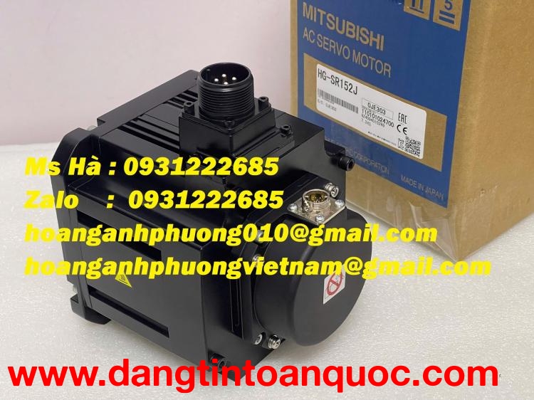 Động cơ 1.5kW hãng Mitsubishi HG-SR152J - giá bao tốt 
