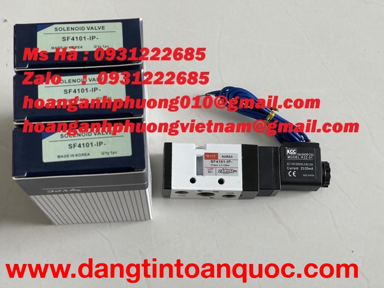 Van điện từ SF4101-IP hãng YPC - bán tại TP Hồ Chí Minh 