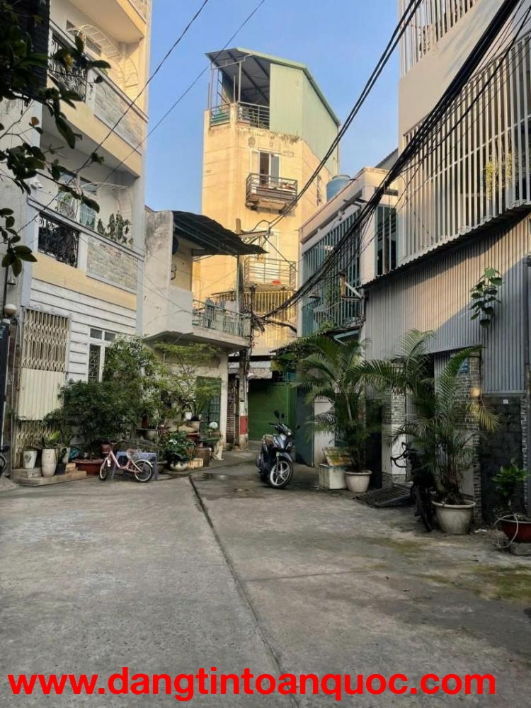 Bán nhà HXH Hoàng Văn Thụ - giao Út Tịch, Tân Bình, 4,5x17m, 3 Tầng - 4PN, 10,2 tỷ.