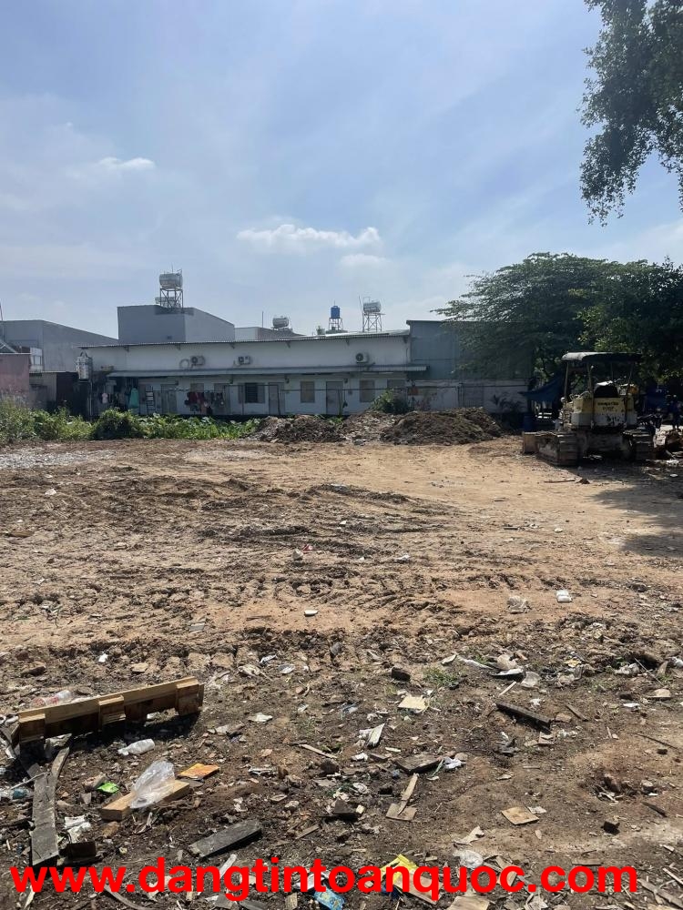 Bán đất mặt tiền đường nhựa 6m ngang 5x21m giá 4,5 tỷ Đường Đông Thạnh 7-1