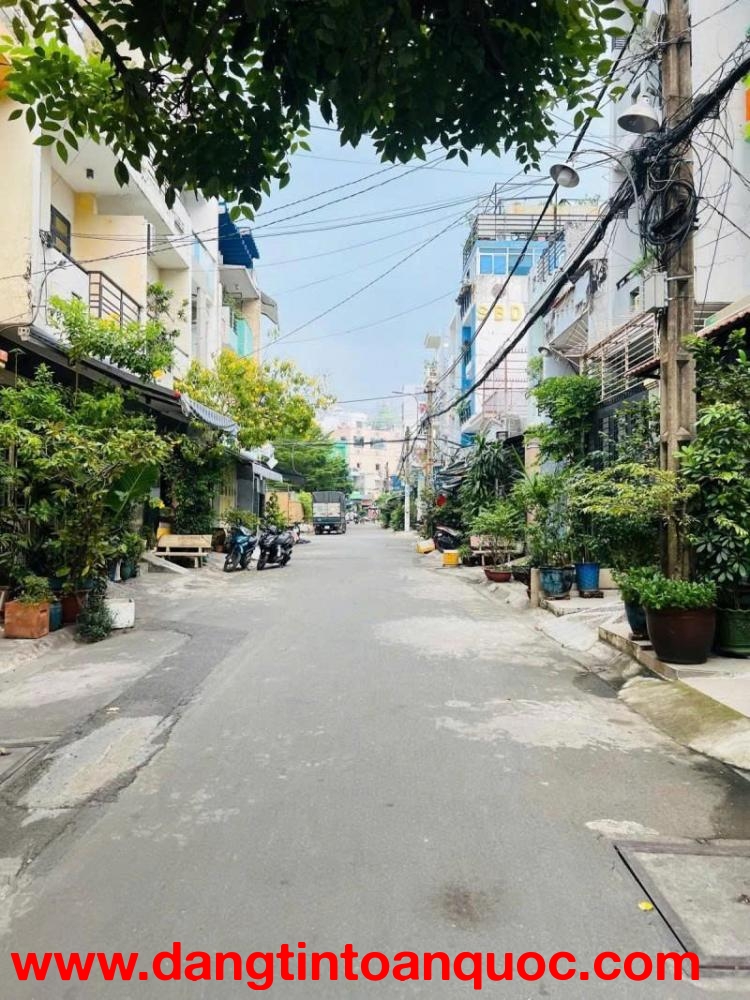 Bán nhà Mặt tiền Nội bộ Cư Xá Phú Lâm B- Bà Hom, 6,5x18m - 3 Tầng, 1 đời chủ, 12,9 tỷ.