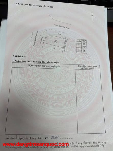 CHUYỂN NHƯỢNG ĐẤT 2 MẶT TIỀN NGUYỄN PHAN CHÁNH – NGUYỄN VĂN HƯỞNG, KHU PHÚ MỸ AN