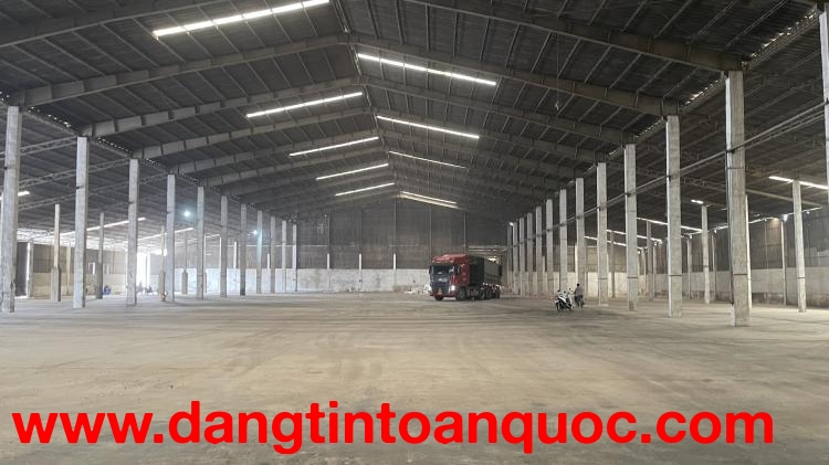 Cho thuê kho có PCCC 10.000m2 xã Bắc Sơn, Trảng Bom, Đồng Nai giá rẻ 50k/m2