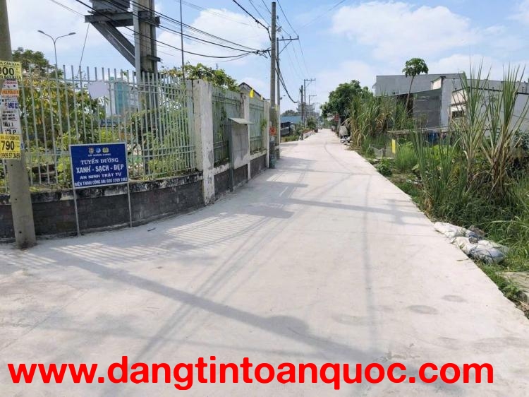 CẦN BÁN 666M2 ĐẤT THỔ CƯ HẺM XE HƠI HƯNG LONG