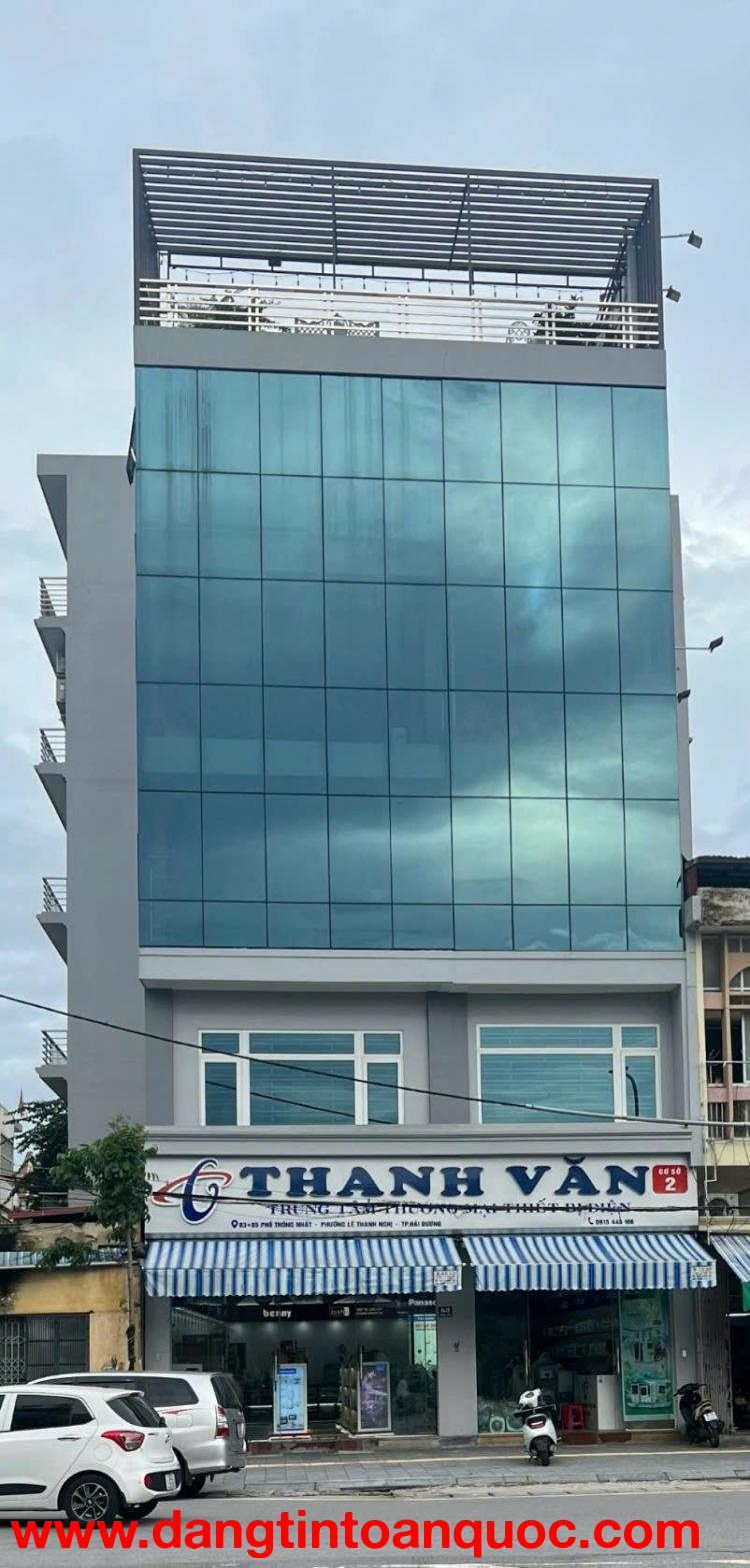 CHO THUÊ TÒA NHÀ ĐẶT TRỤ SỞ, CHI NHÁNH NGÂN HÀNG TRUNG TÂM TP. HẢI DƯƠNG