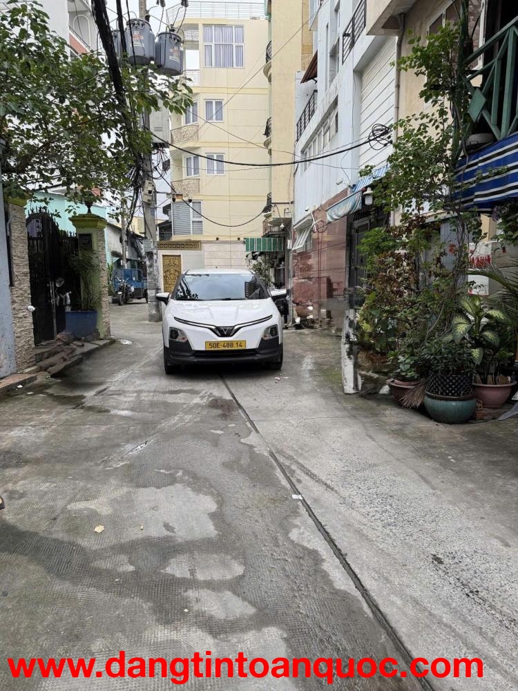 QUẬN 10_LÝ THƯỜNG KIỆT-SVĐ Phú Thọ-HXH 7M-Ngang 5M,Căn Góc 2 Mặt Tiền Hẻm-5Tầng,6Tỷ85 TL