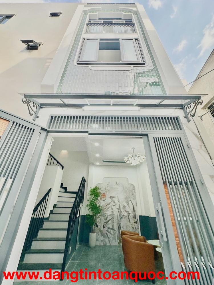 Nhà góc 4 tầng (4.4x11.5m) Dương Bá Trạc P1Q8. Giá 7.1 tỷ TL