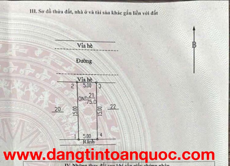Bán đất cực đẹp đấu giá Thùng Nhèm, Phúc Tiến, Phú Xuyên