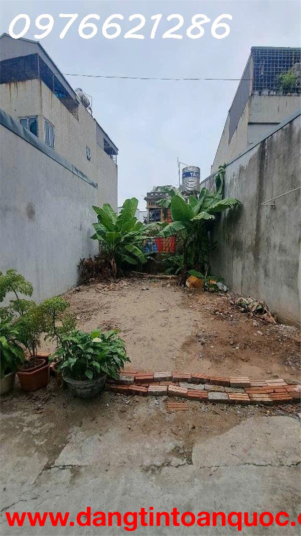 Chỉ hơn 4 tỷ có 48 m2 đất Giang Biên - Long Biên-Mt: 5.1m - Ngõ nông-Ô tô vào tận nơi