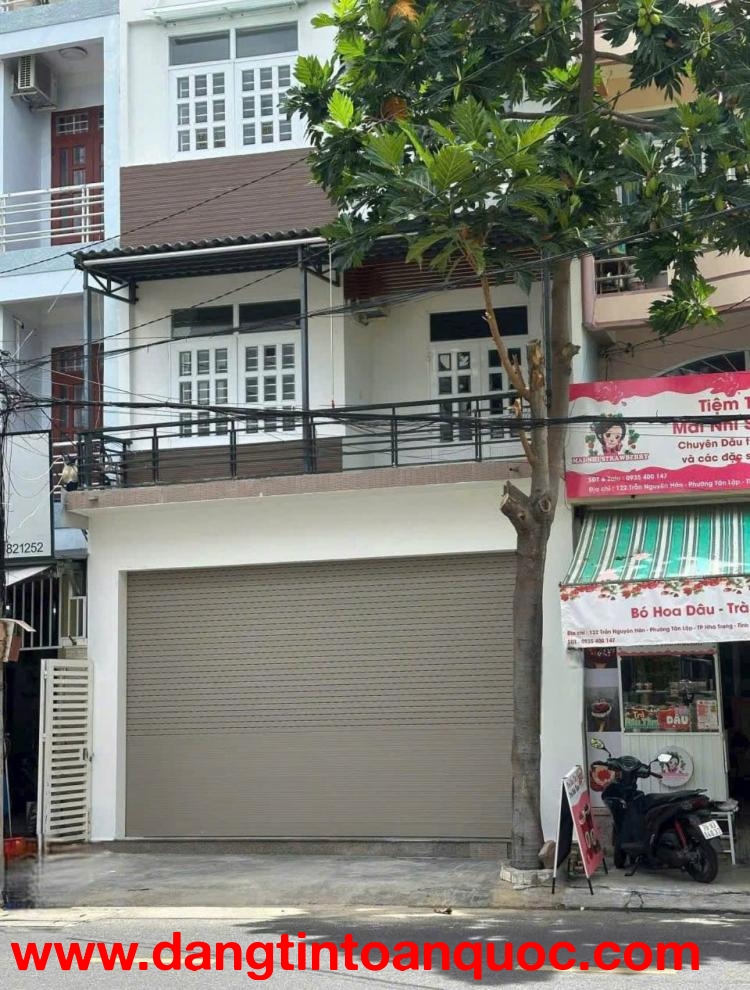 Nhà 3 tầng mặt tiền đẹp ngang 5m8 Trần Nguyên Hãn, Nha Trang Diện tích 62,2m2 Giá bán 11ty500tr