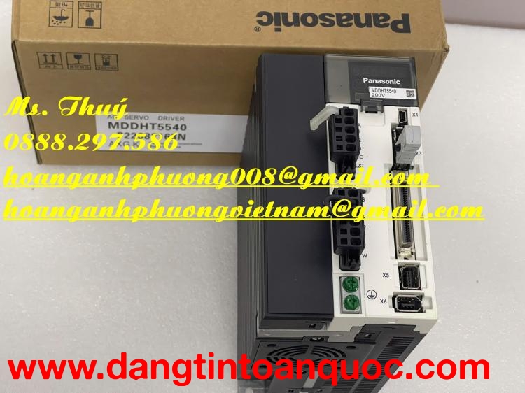  Thiết bị giá tốt - Servo Diver Panasonic MDDHT5540 - Mới 100%