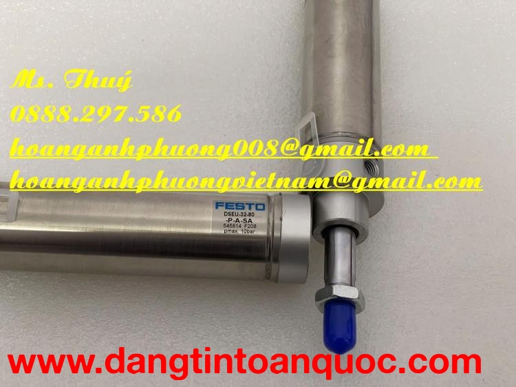 Chuyên hàng nhập - Xi lanh thép Festo DSEU-32-80-P-A-SA