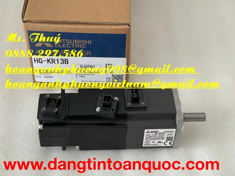 Thiết bị giá tốt - Động cơ Servo Mitsubishi HG-KR13B