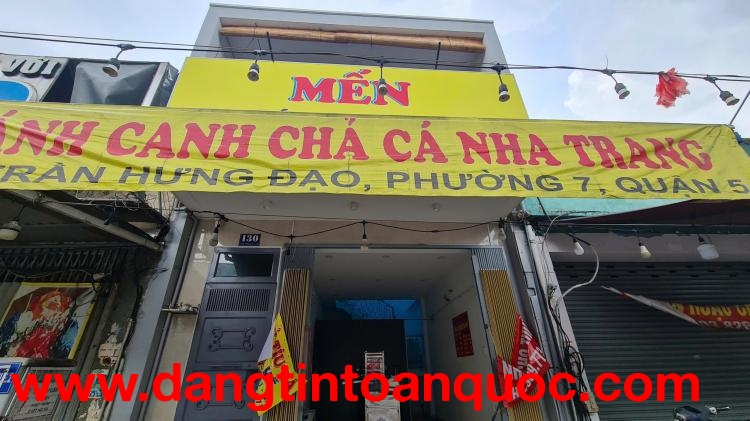 CHÍNH CHỦ CHO THUÊ SHOPHOUSE TRẦN HƯNG ĐẠO , QUẬN 5, HỒ CHÍ MINH