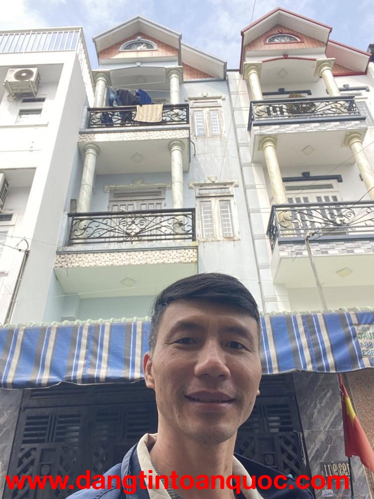 SIÊU HOT NGAY HIỆP THÀNH CITY – NHÀ PHỐ 4 TẦNG – HẺM Ô TÔ TẢI – HIỆP THÀNH, QUẬN 12.