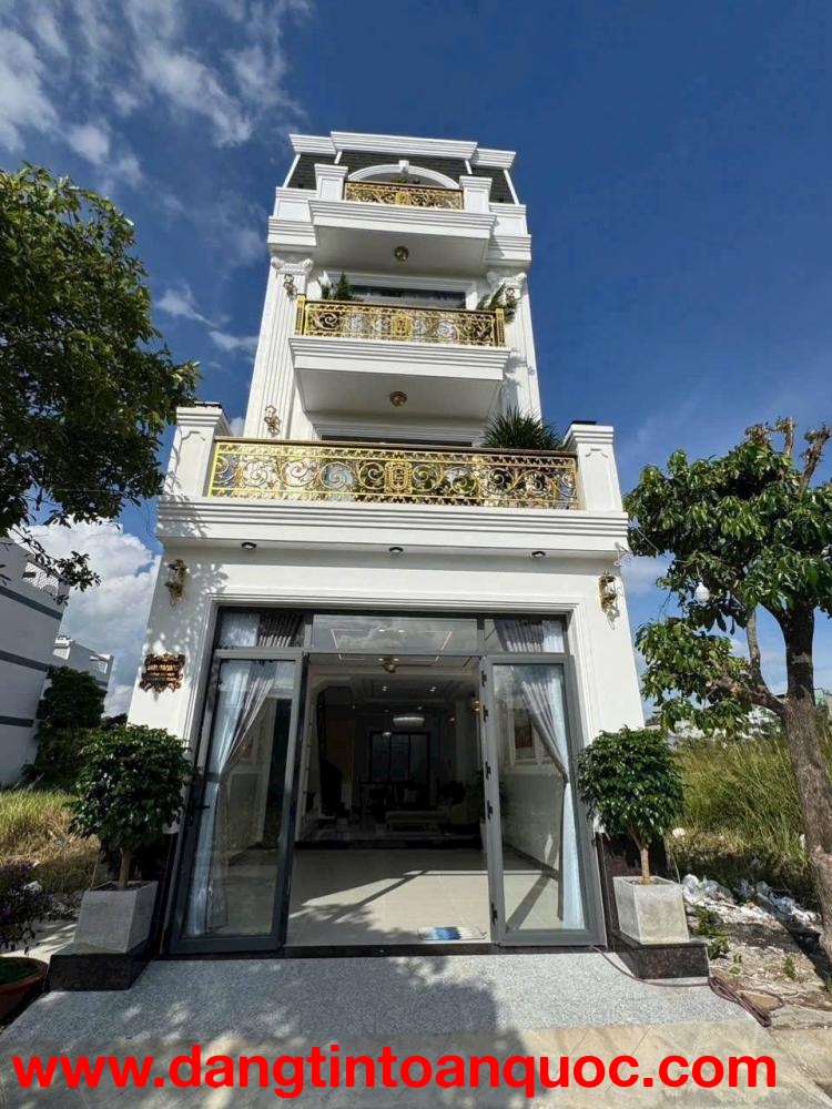 ???? SIÊU PHẨM ???? NHÀ 4 TẦNG SÂN THƯỢNG “ - DT 80M - MT ĐƯỜNG 8M ???? - KHU DÂN CƯ ANH TUẤN ĐƯỜNG 