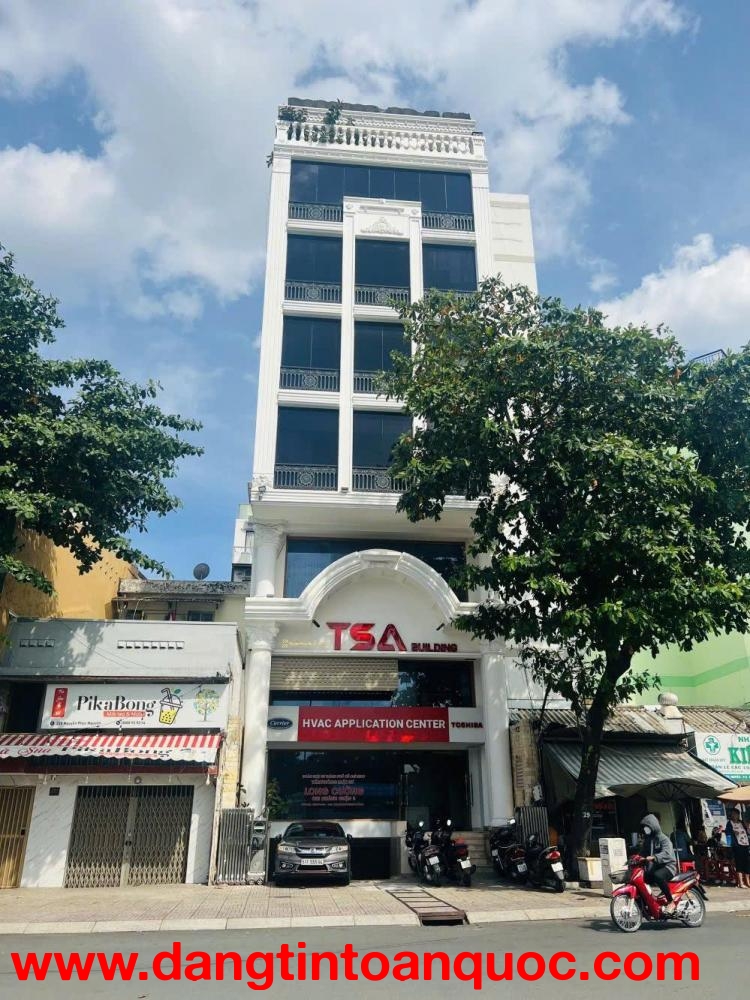 **Toà nhà Văn Phòng 1000m2 sàn-Mặt tiền Quận 3 đường Nguyễn Phúc Nguyên Q3