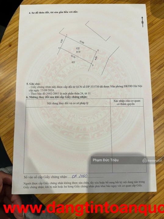 Chính chủ bán Lô góc Hoa hậu 61m2 hơn 2 tỷ đẹp nhất Khu 200 lô Lk Cổ Đông - Sơn Tây