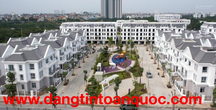 Bán Biệt Thự Bắc Từ Liêm - 175m MT 12m hàng xóm KĐT Ciputra an sinh tốt tiềm năng