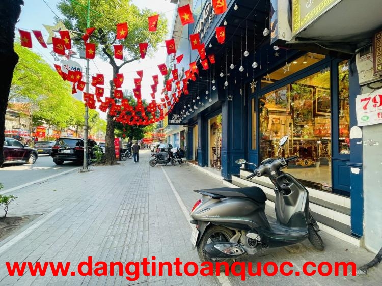 ???? MẶT PHỐ NGUYỄN THÁI HỌC, LÔ GÓC 3 THOÁNG 74M2 5T SIÊU KINH DOANH CHỈ 58.5 TỶ ????