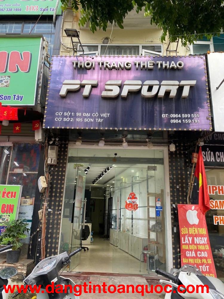 CHÍNH CHỦ CHO THUÊ NHÀ MẶT PHỐ SƠN TÂY – BA ĐÌNH