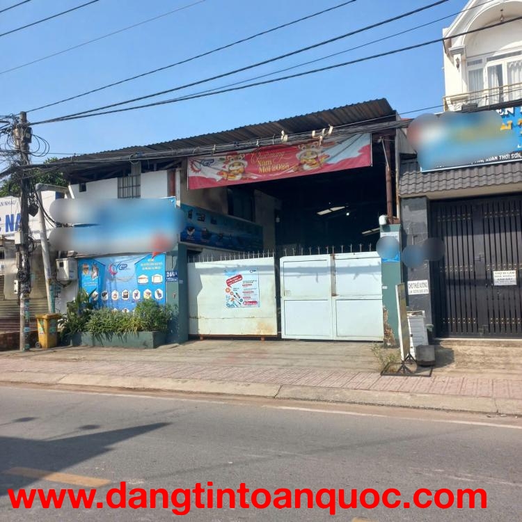 XƯỞNG MẶT TIỀN NGUYỄN THỊ THỬ – HÓC MÔN – DÒNG TIỀN 40TR/THÁNG