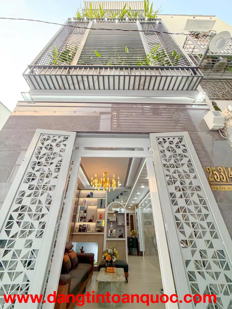 ???? NHÀ HẺM XE HƠI QUẬN 7 – TRẦN XUÂN SOẠN – GIÁ 6,9 TỶ ????