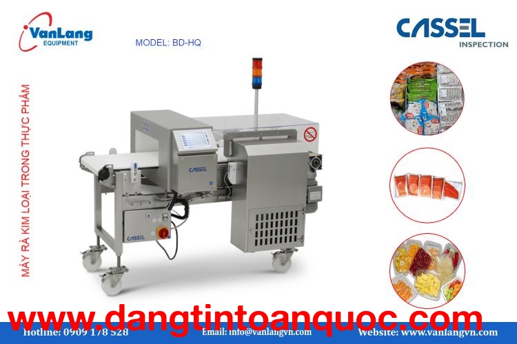 MÁY RÀ KIM LOẠI TRONG THỰC PHẨM